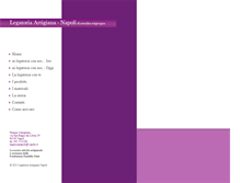 Tablet Screenshot of legatoriartigiananapoli.it